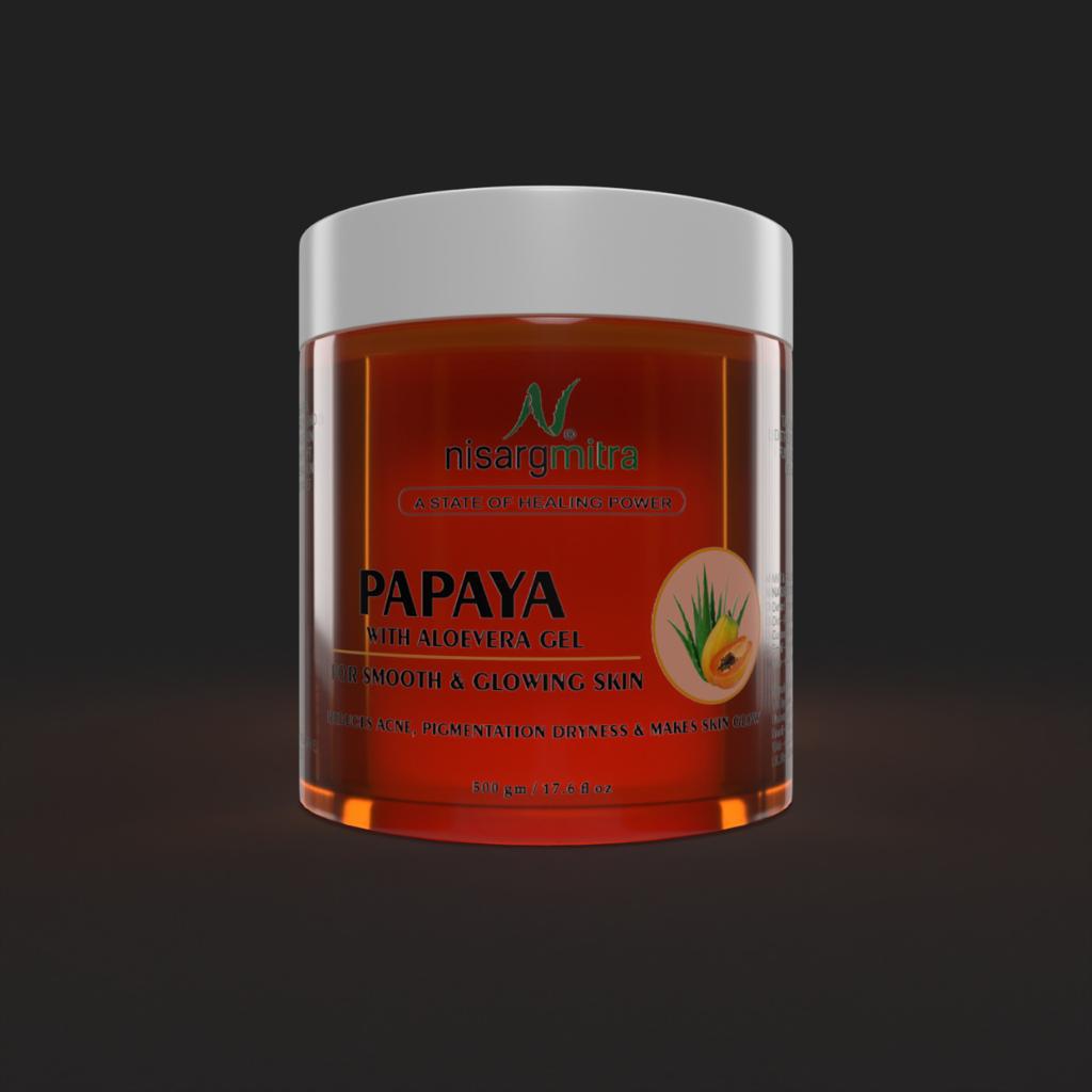 Consistency Papaya with Aloevera Body Gel 500gm **